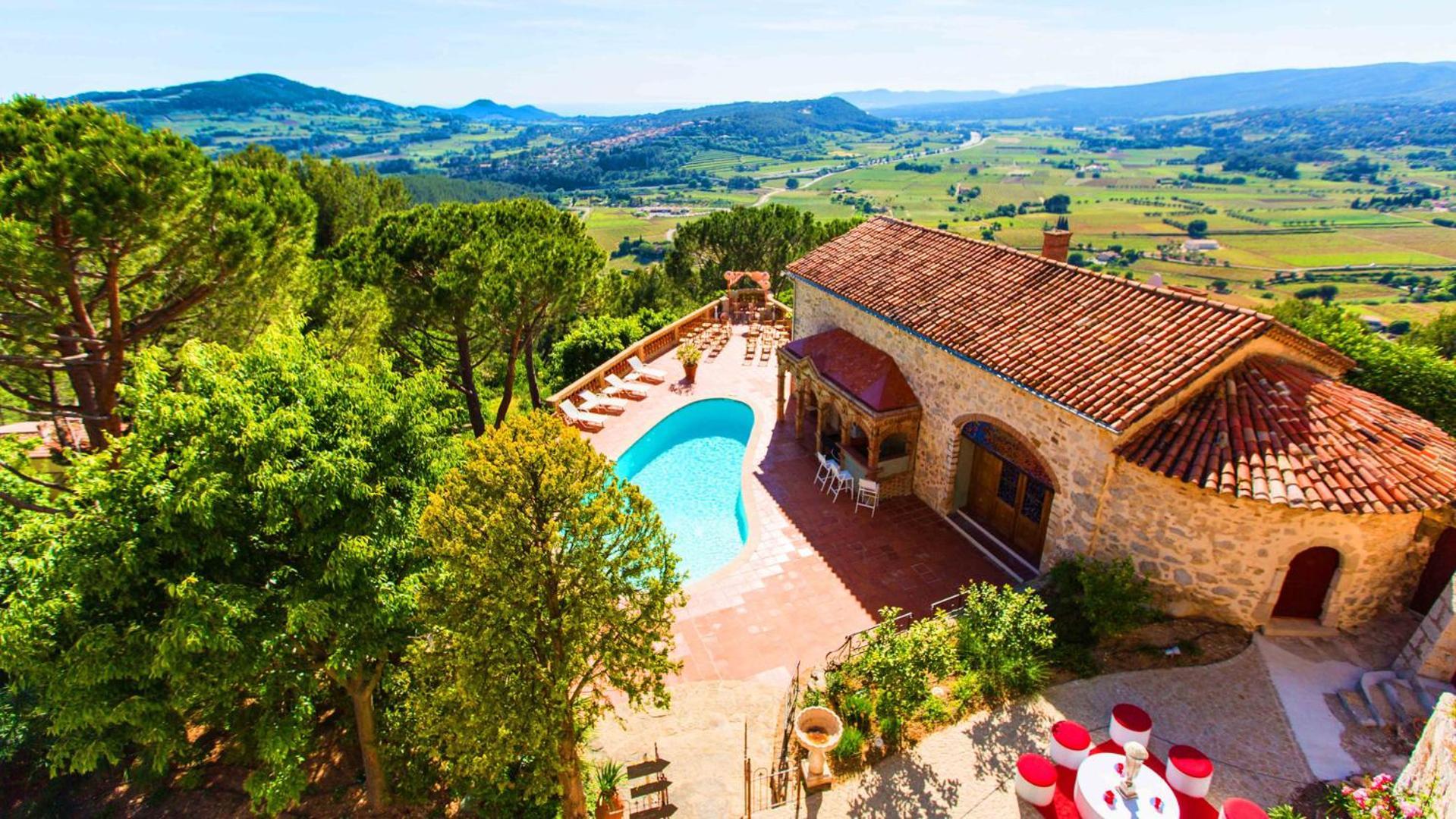 Le Chateau Des Costes Le Castellet  Esterno foto